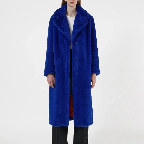 Mona Faux Fur Trench Coat -OUT OF STOCK ONLINE!